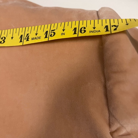 New with Flaw: Frame Peach Velvet Blazer Size 6 - Picture 12 of 16